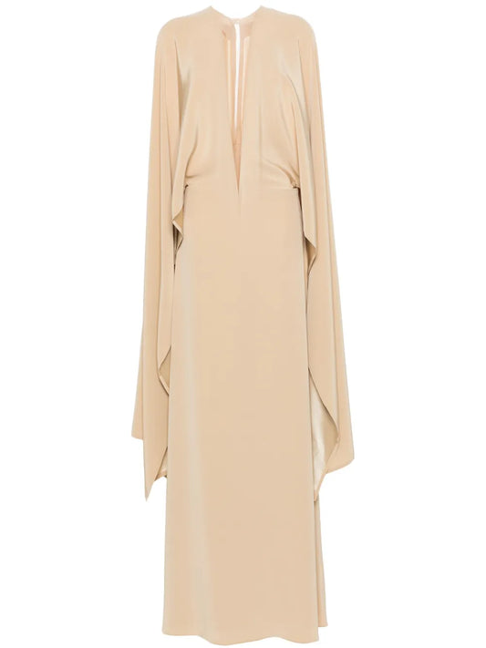 Cape Maxi Dress