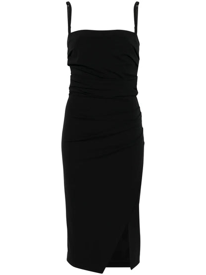 Draped Midi Dress