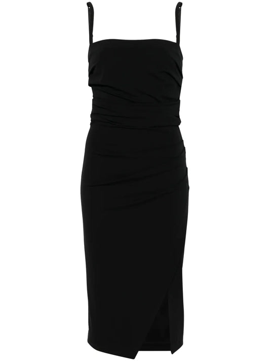 Draped Midi Dress