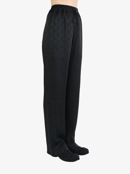 Moon-Print Flared Trousers