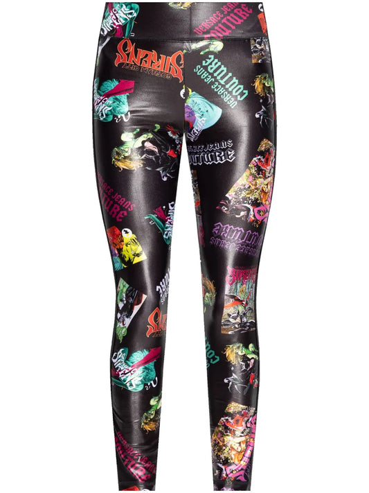 Abstract Pattern Leggings