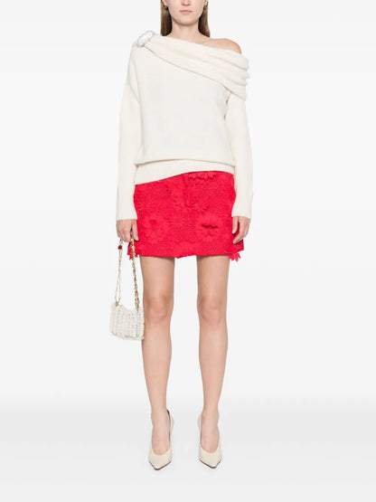 Cowl-Neck Sweater