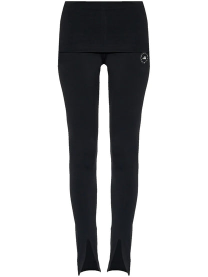 Logo-Print High-Waisted Leggings