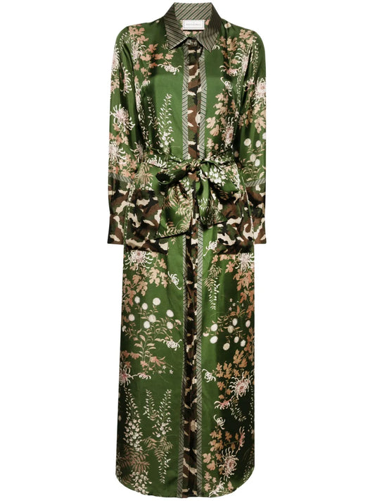 Floral-Print Maxi Dress