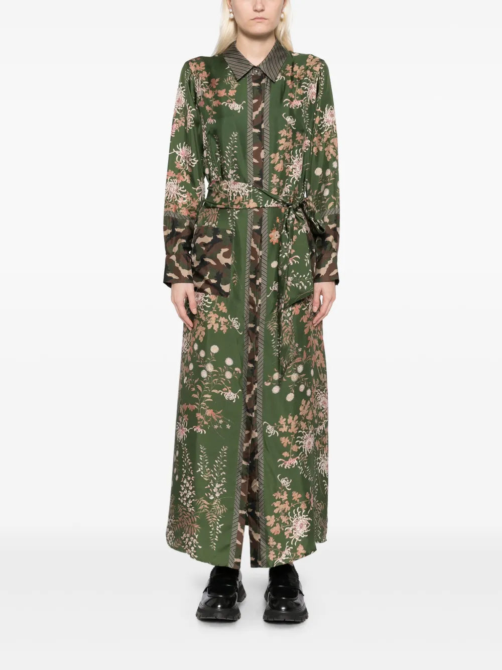 Floral-Print Maxi Dress