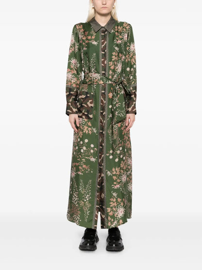 Floral-Print Maxi Dress