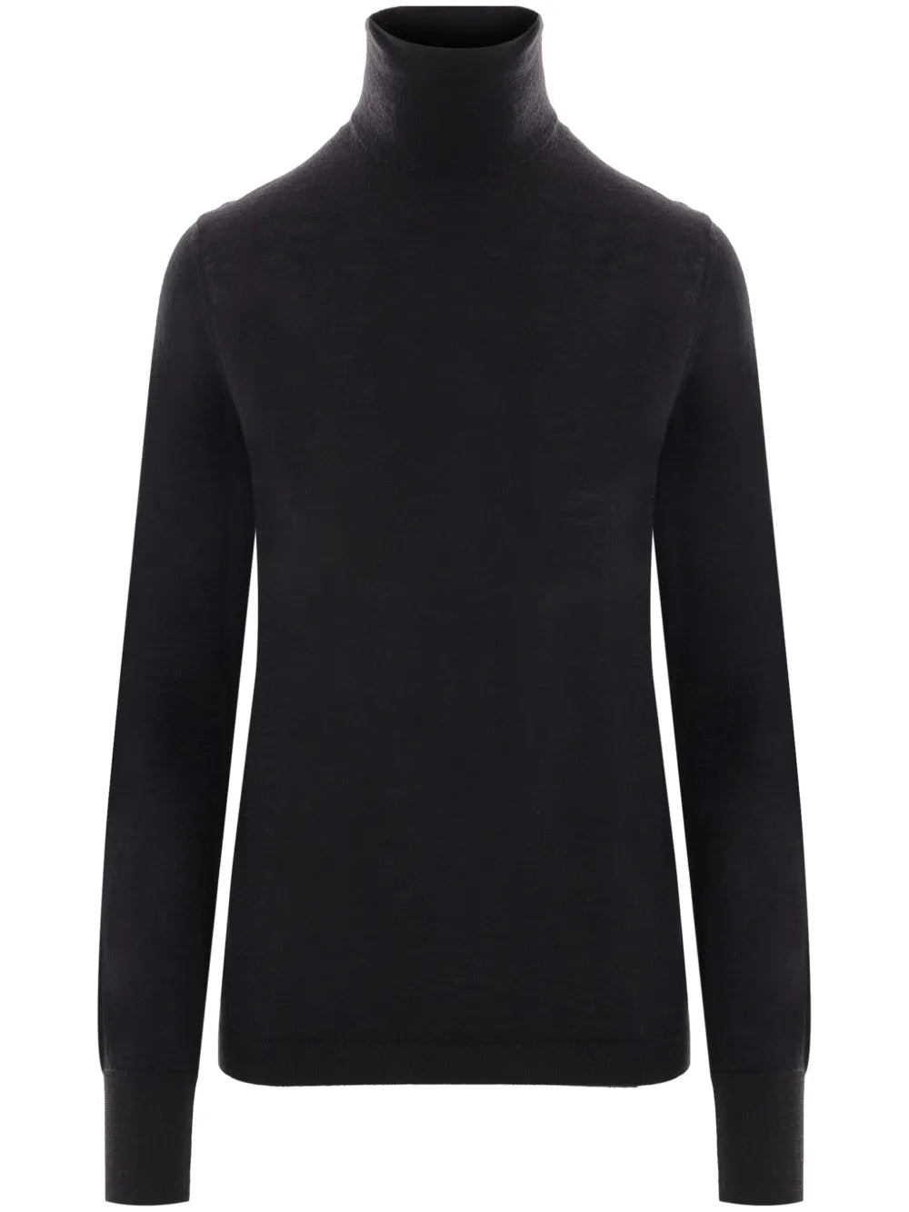 Roll Neck Knit T-Shirt