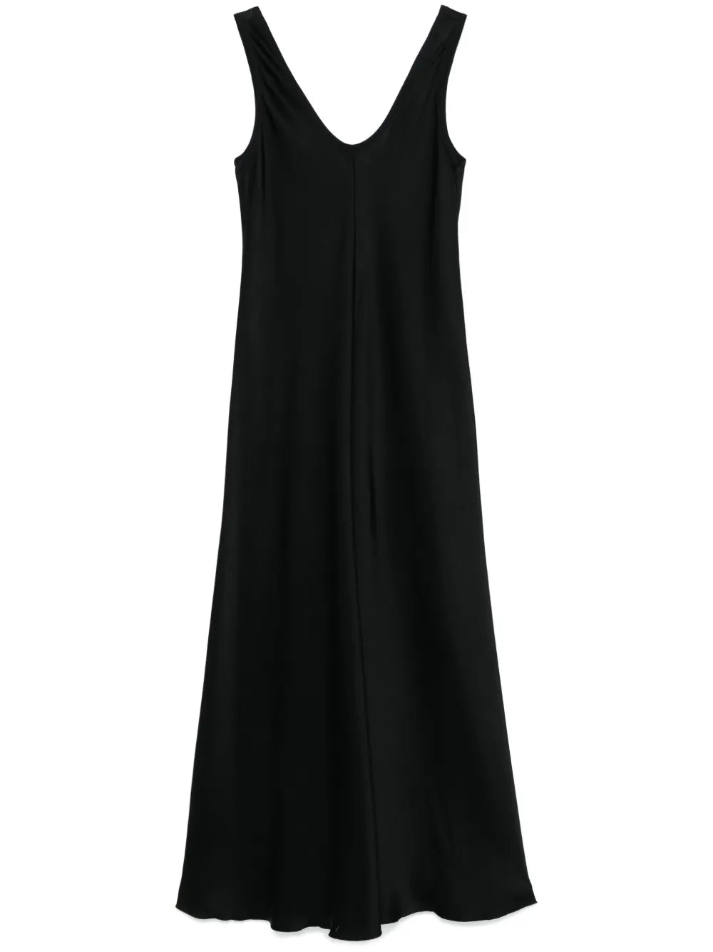Satin Flared Dress