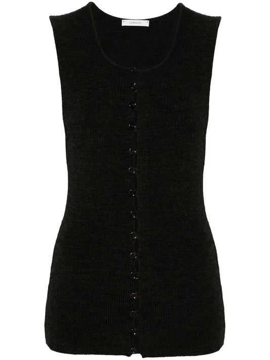 Ribbed-Knit Top