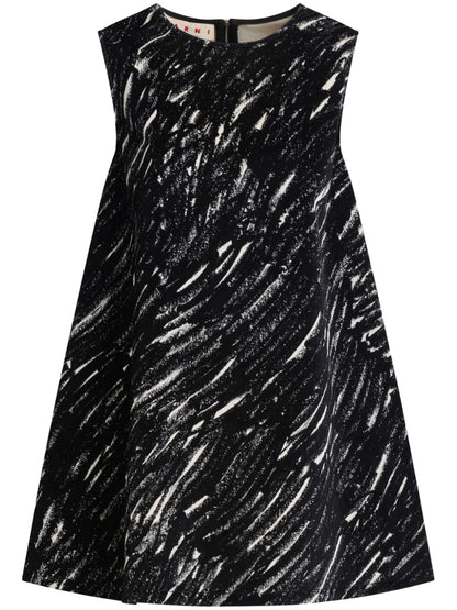 Abstract Mini Dress