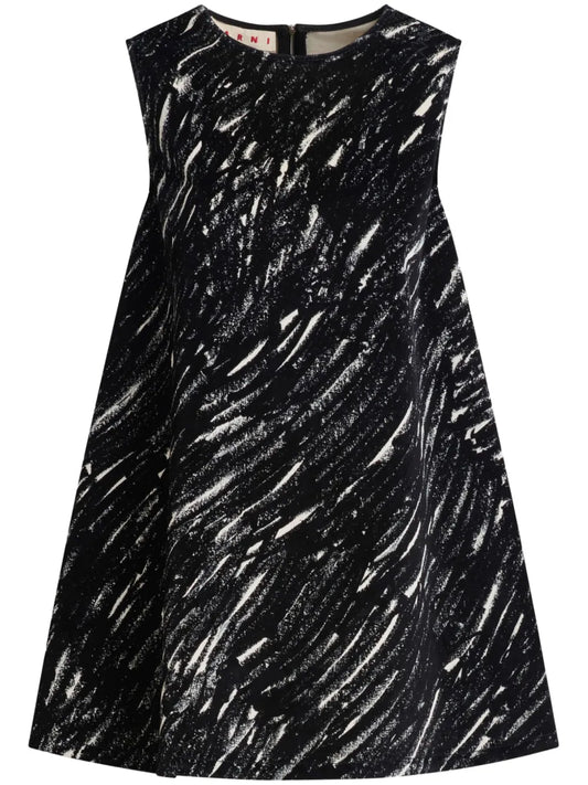 Abstract Mini Dress