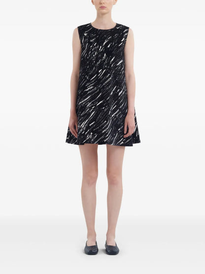 Abstract Mini Dress