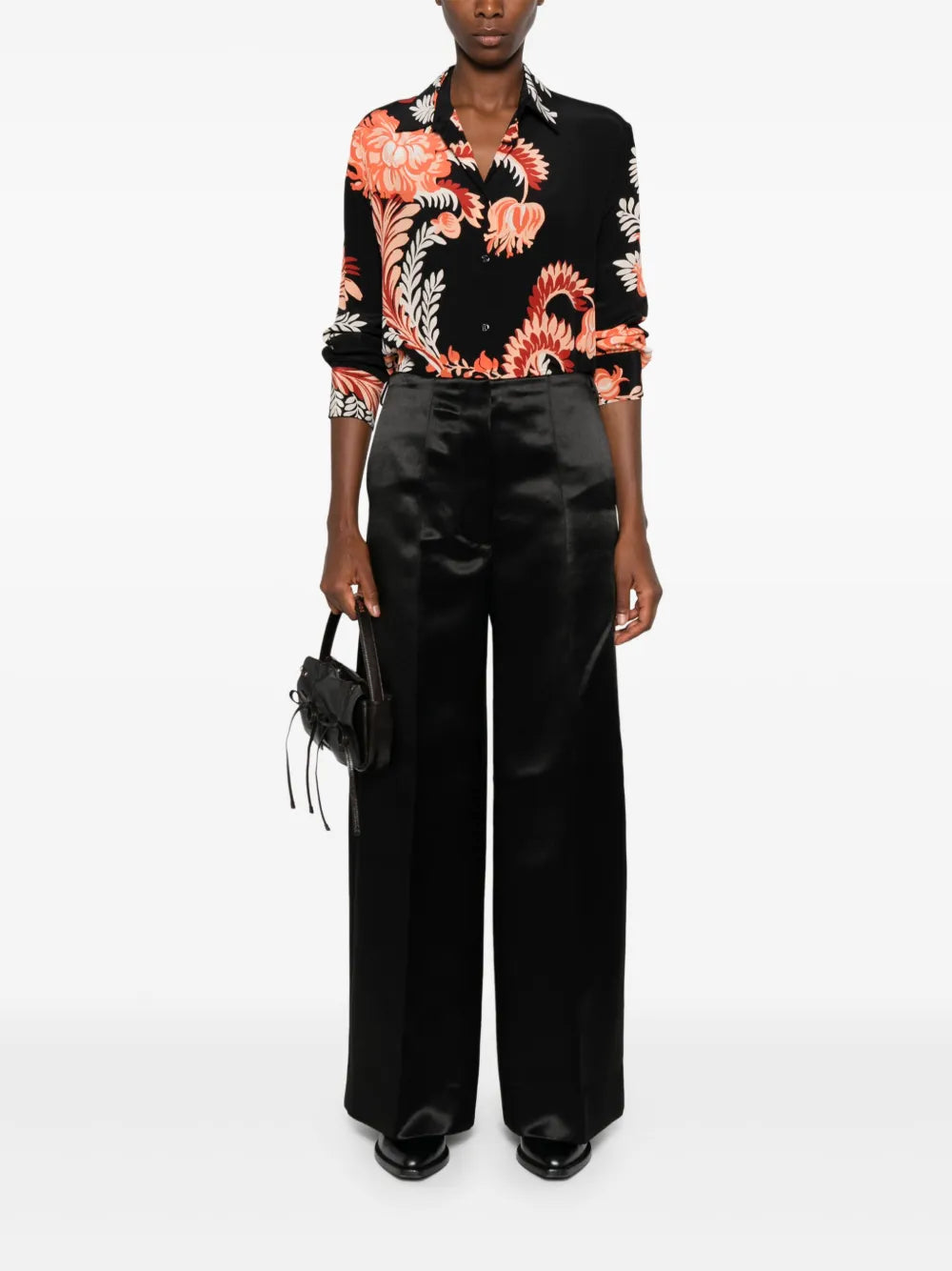 Floral-Print Shirt