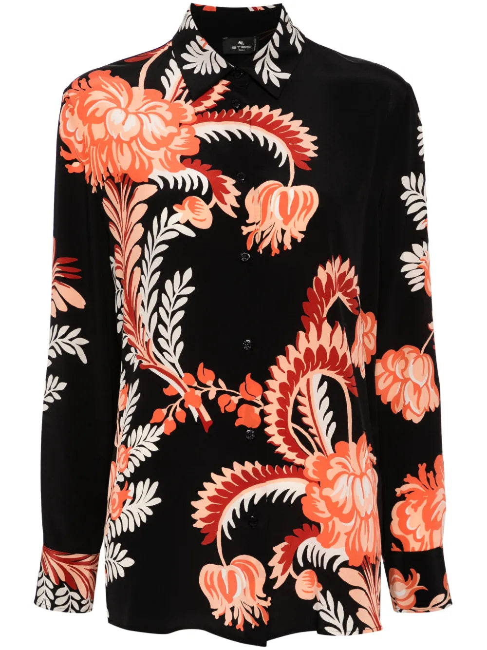 Floral-Print Shirt