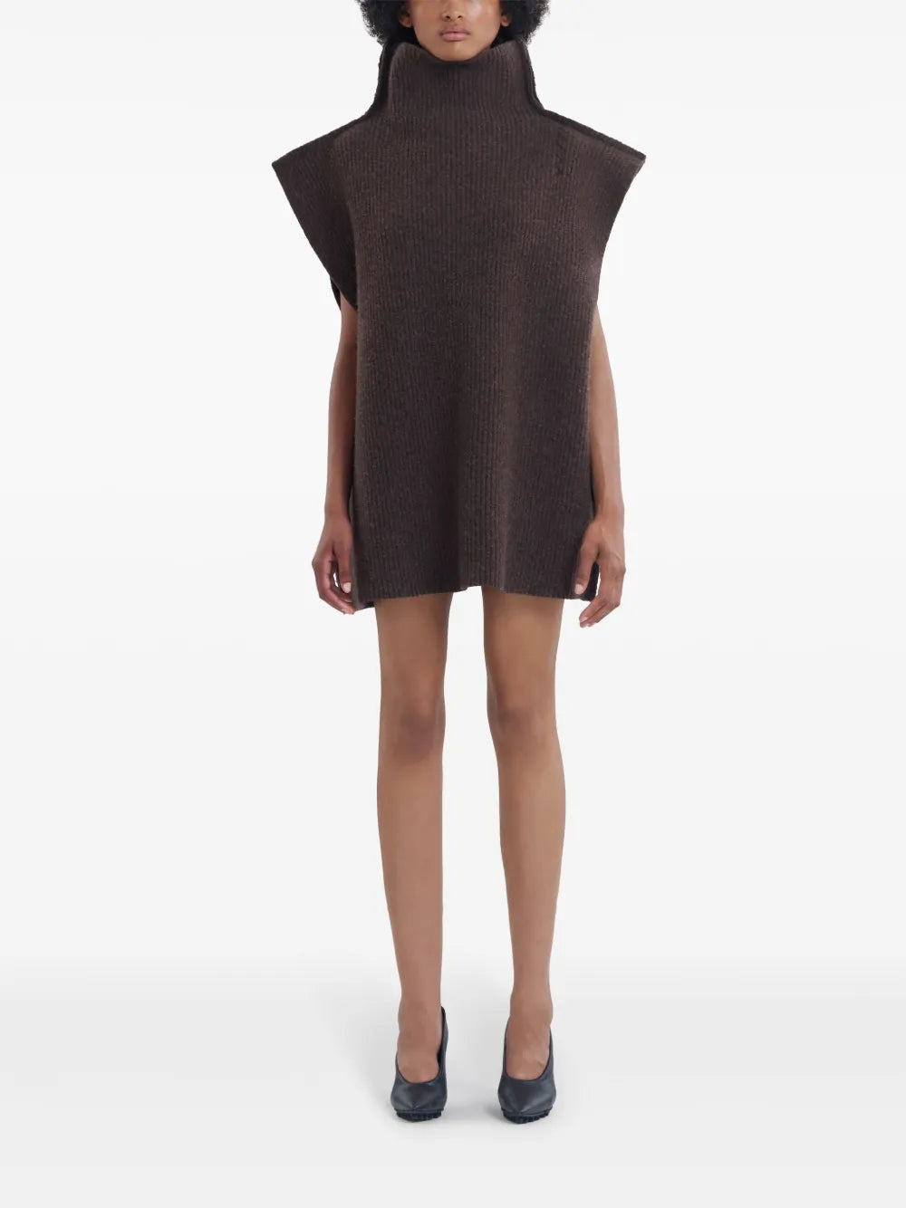 Ribbed Virgin Wool Vest