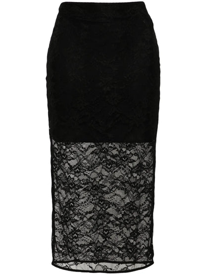Lace Pencil Skirt