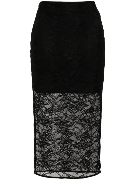 Lace Pencil Skirt