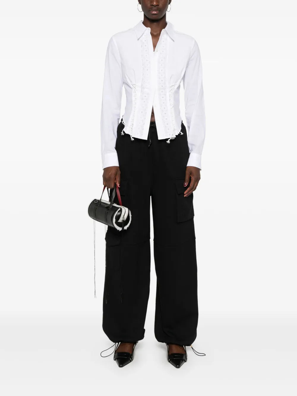 Fleece Cargo Pants