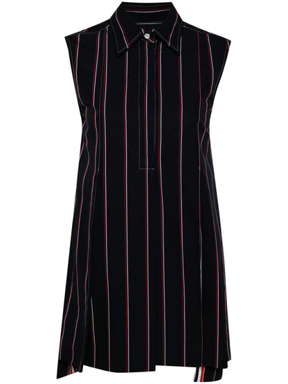 Rwb-Stripe Shirt Dress