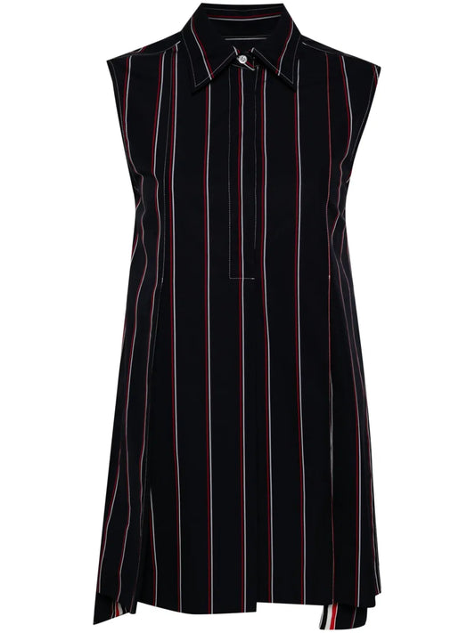 Rwb-Stripe Shirt Dress