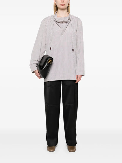 Silk Twill Trousers