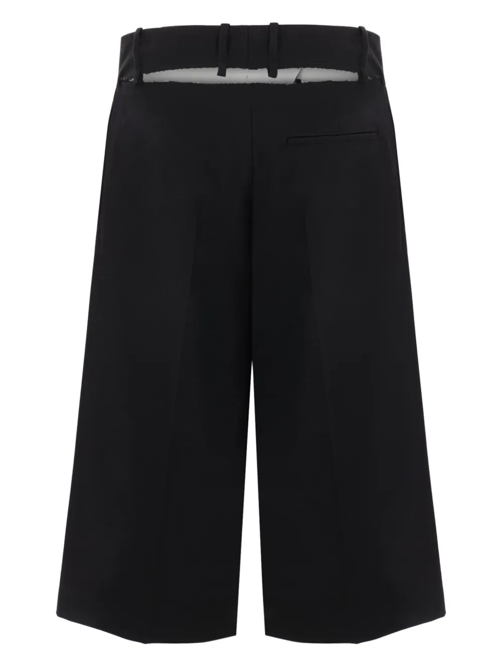 Cut-Out Tailored Shorts