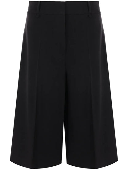 Cut-Out Tailored Shorts