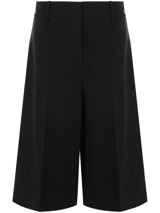 Cut-Out Tailored Shorts