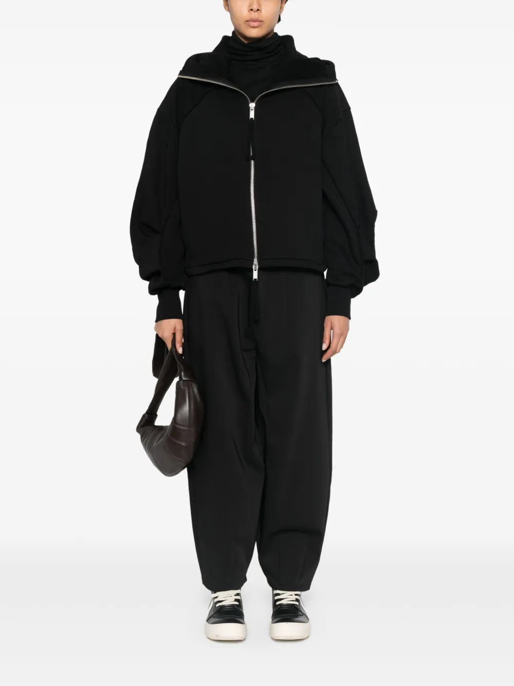 Worked Hooded Jacket