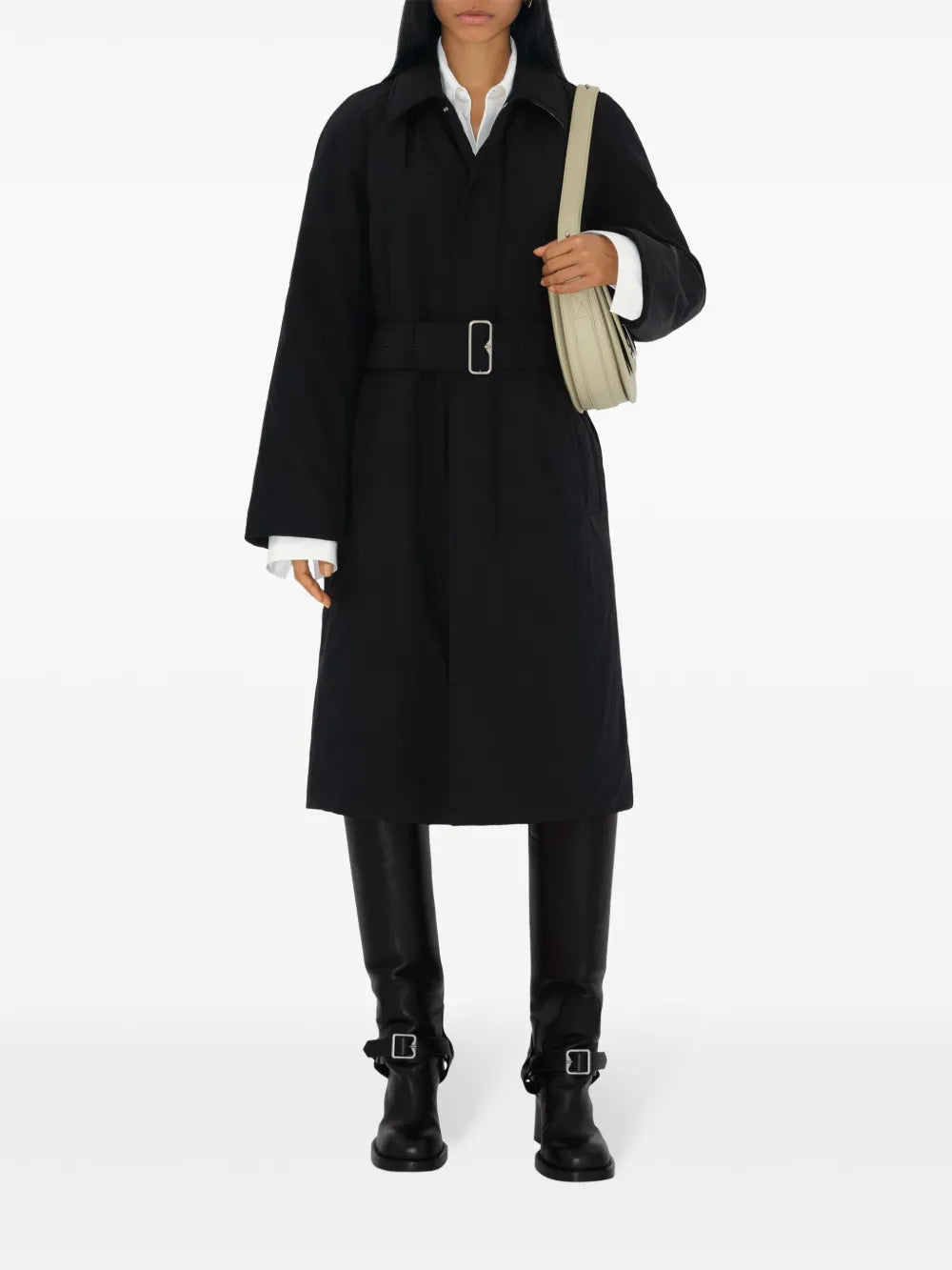 Long Padded Car Coat