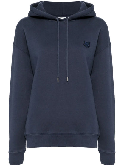 Signature Fox Motif Hoodie
