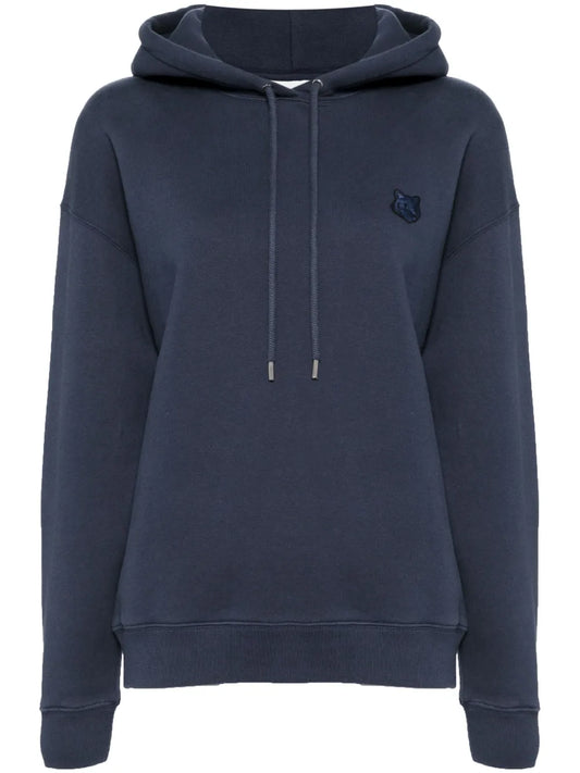 Signature Fox Motif Hoodie