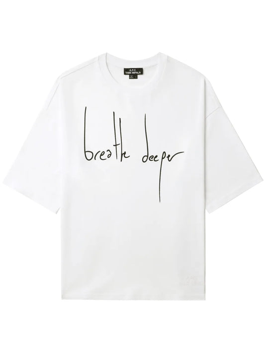 Text-Print T-Shirt