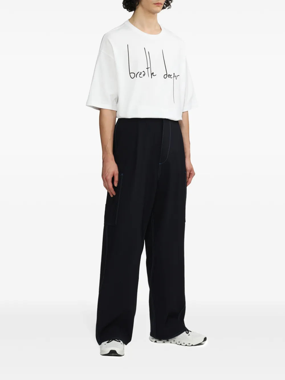 Text-Print T-Shirt