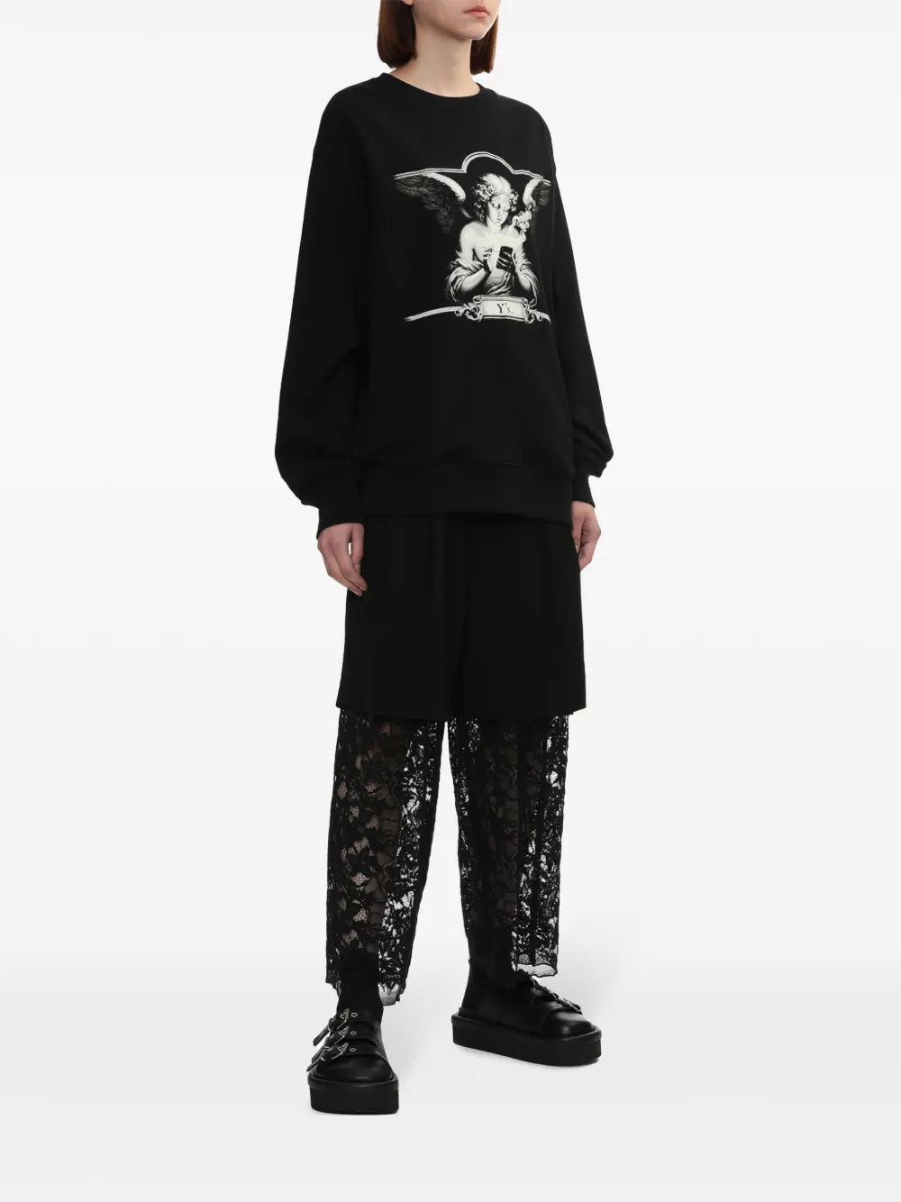 Layered Wool Trousers