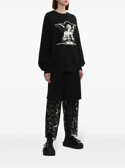 Layered Wool Trousers