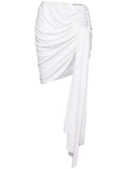 Arced Palm Mini Skirt
