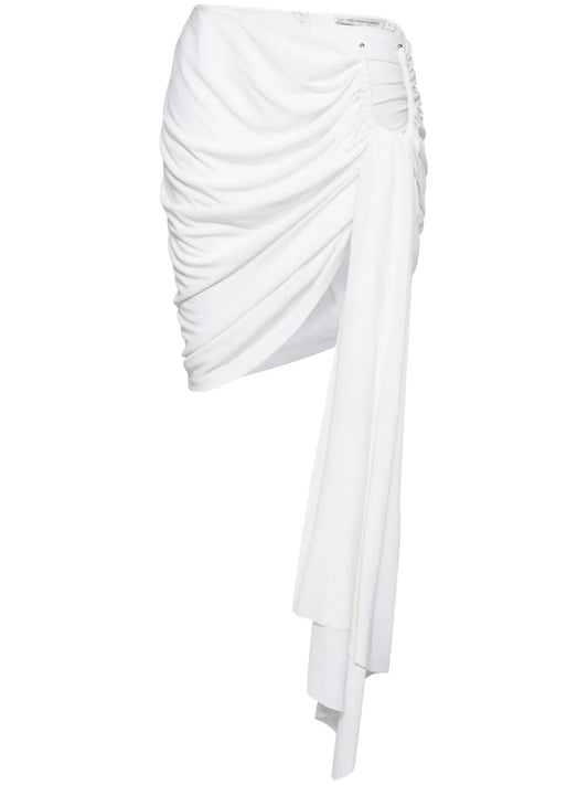 Arced Palm Mini Skirt