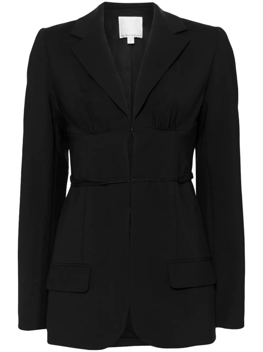 Balconette Tie-Fastening Blazer