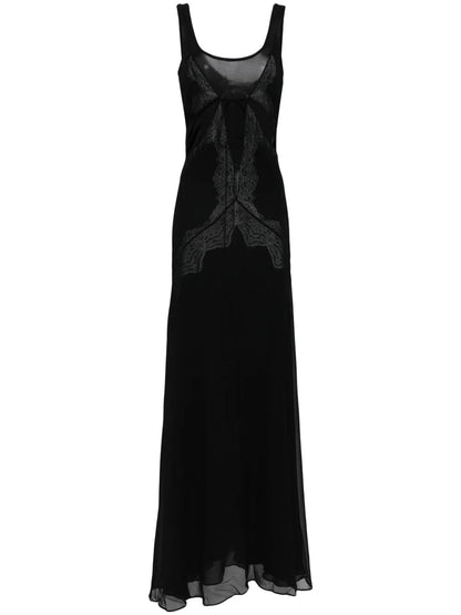 Encased Lace Cami Gown