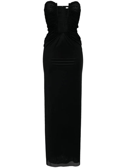 Plunge Strapless Dress