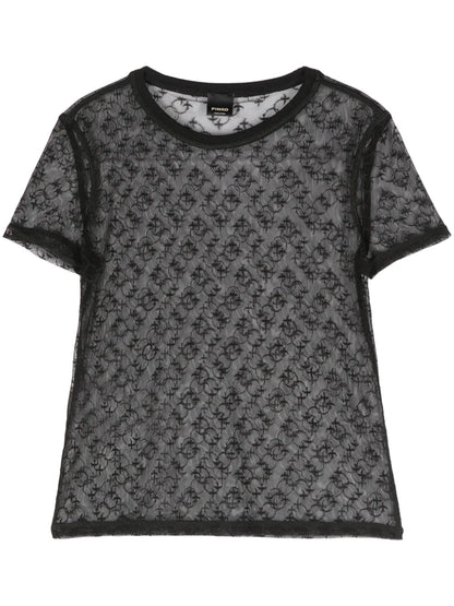 Monogram Lace T-Shirt