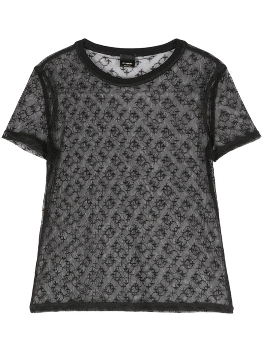 Monogram Lace T-Shirt