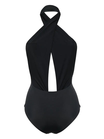 Pierced Orbit Halter Bodysuit