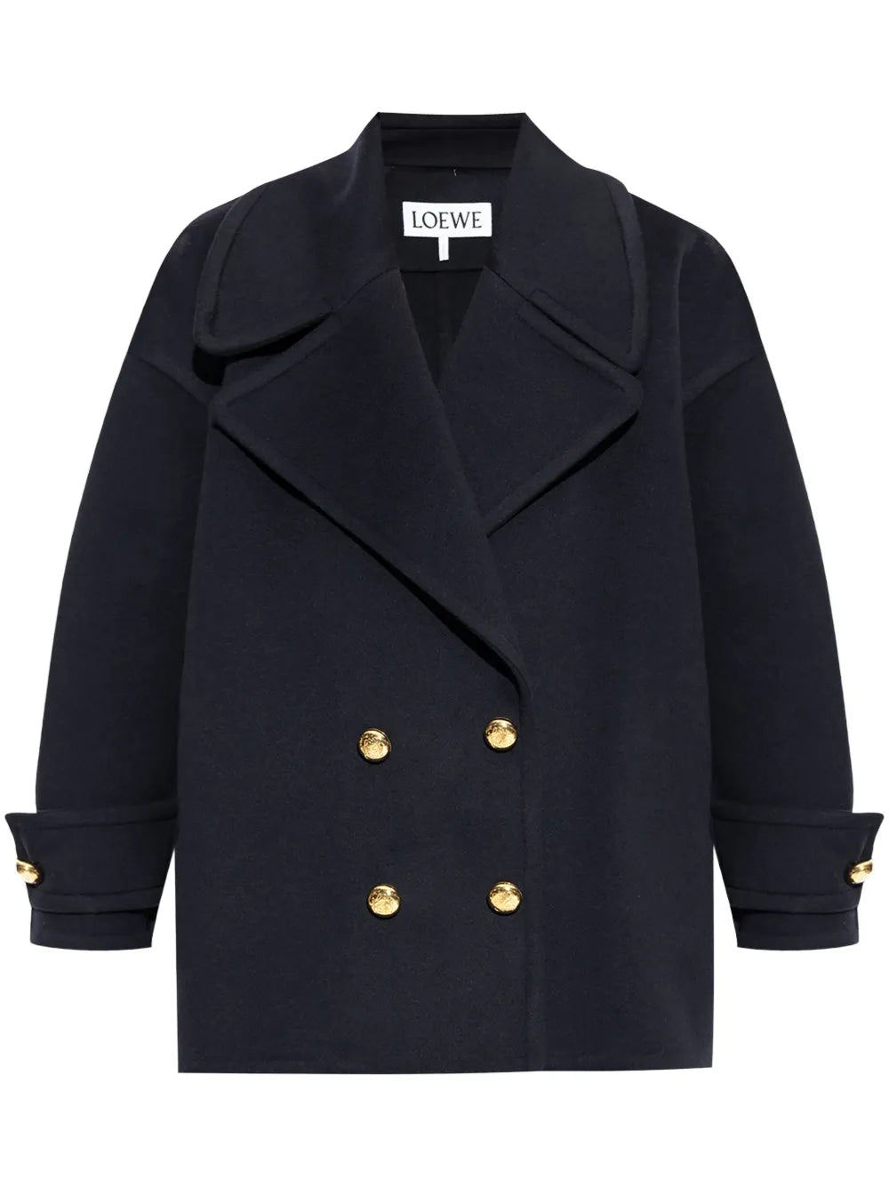 Pebble Wool Peacoat
