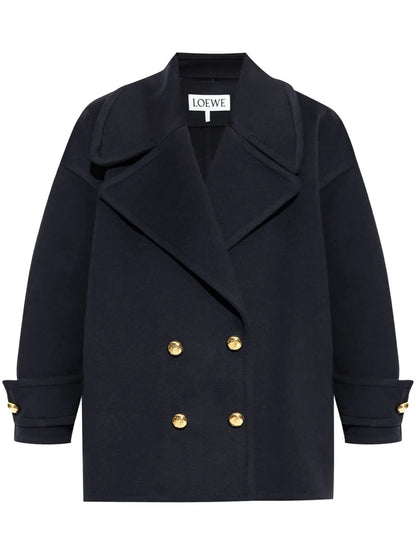 Pebble Wool Peacoat