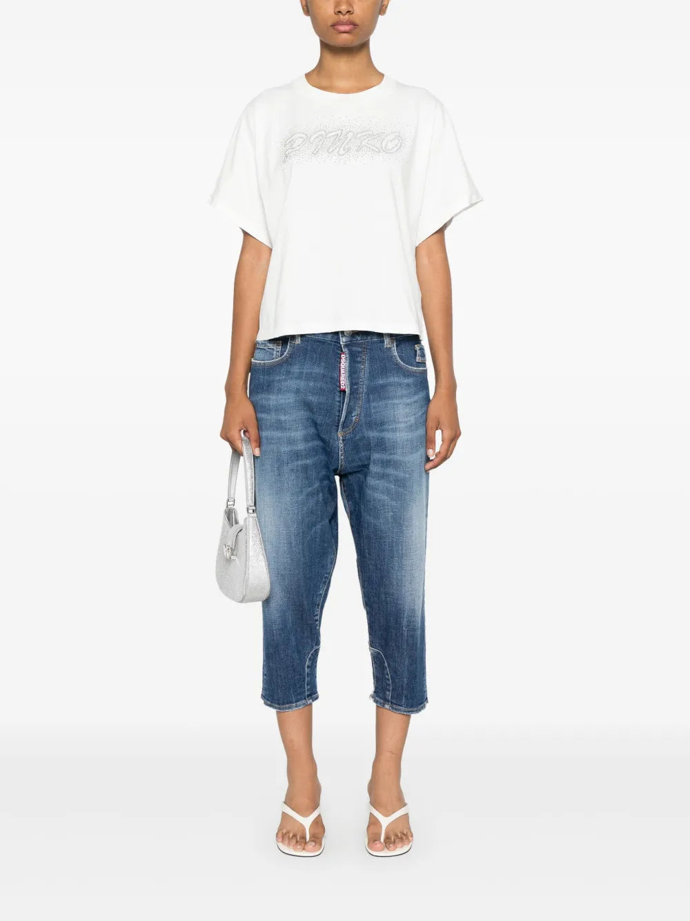 Studded-Logo T-Shirt
