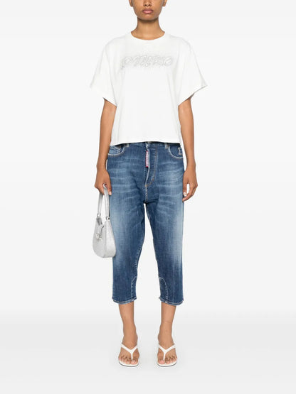 Studded-Logo T-Shirt