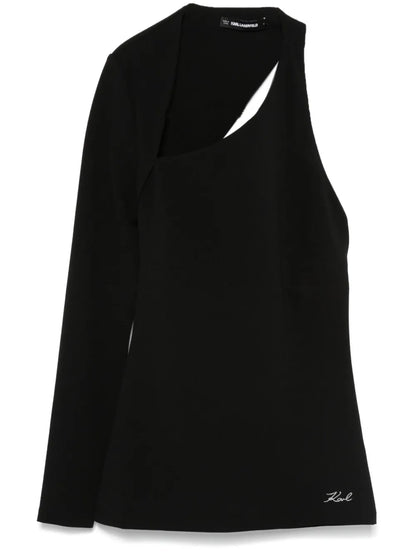 Asymmetric Jersey Top