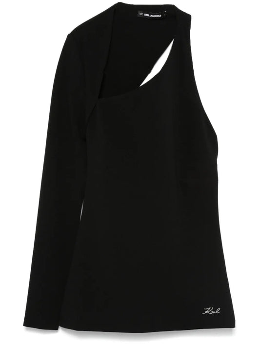 Asymmetric Jersey Top